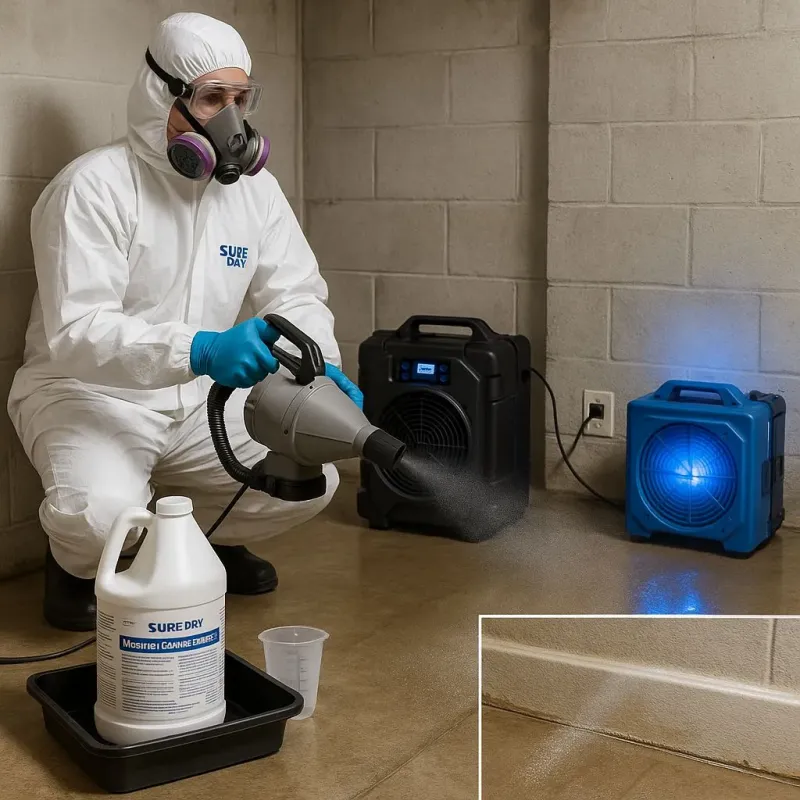 Sanitization and Odor Removal process in Long Beach, MS