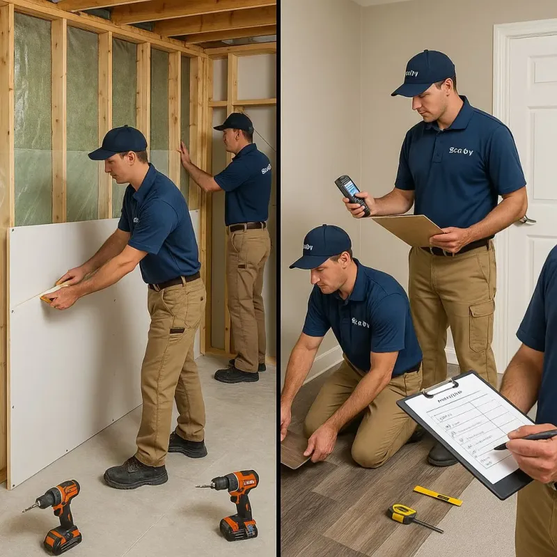 Repairs and Reconstruction process in Long Beach, MS