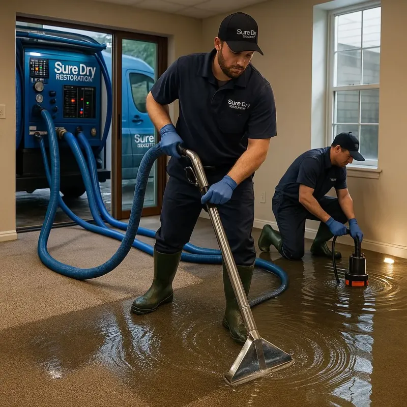 Water Extraction and Removal process in Long Beach, MS